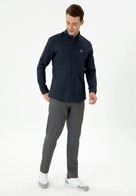 Erkek Antrasit Kanvas Pantolon - 50277301219