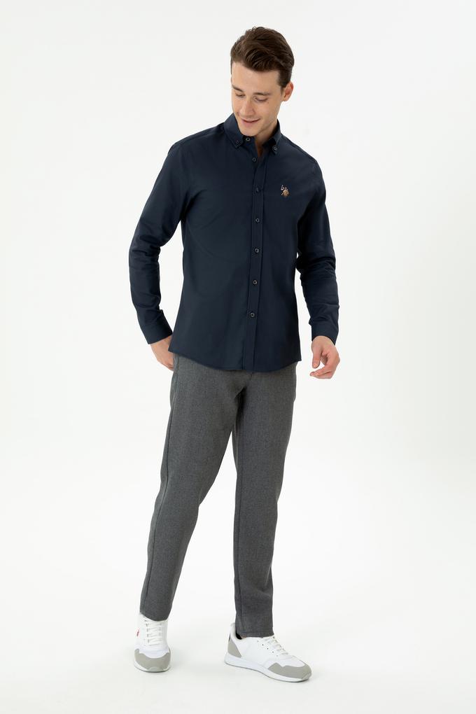 Erkek Antrasit Kanvas Pantolon