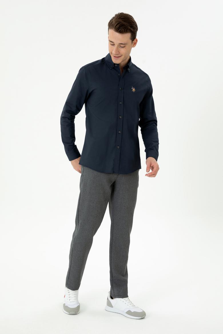 Erkek Antrasit Kanvas Pantolon