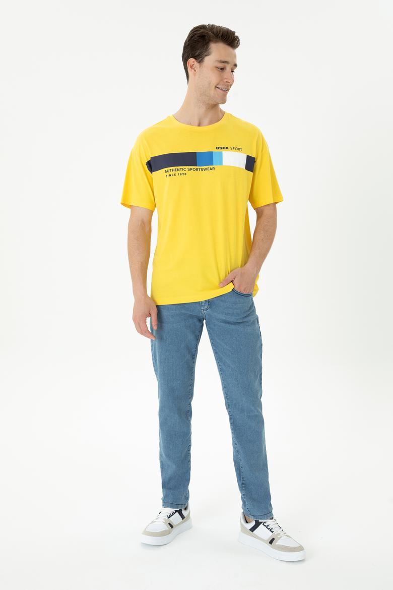 Erkek Mavi Slim Fit Jean Pantolon