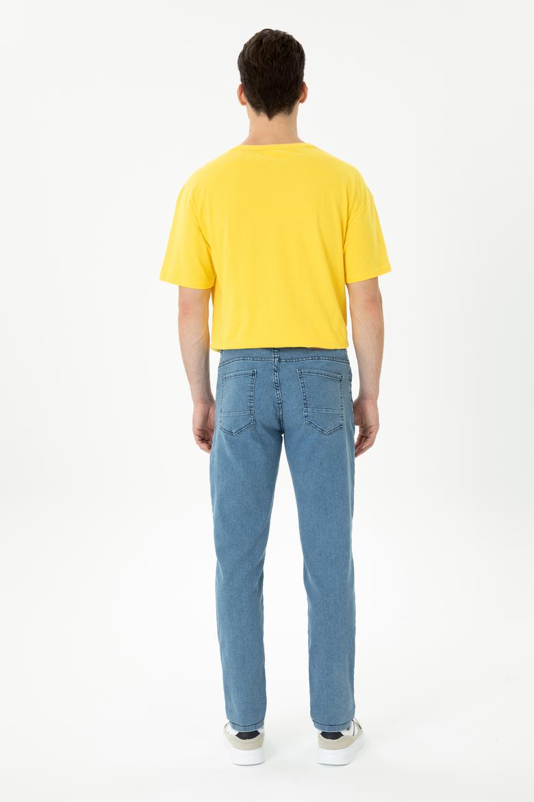 Erkek Mavi Slim Fit Jean Pantolon - 50277491056