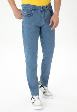 Erkek Mavi Slim Fit Jean Pantolon - 50277491056