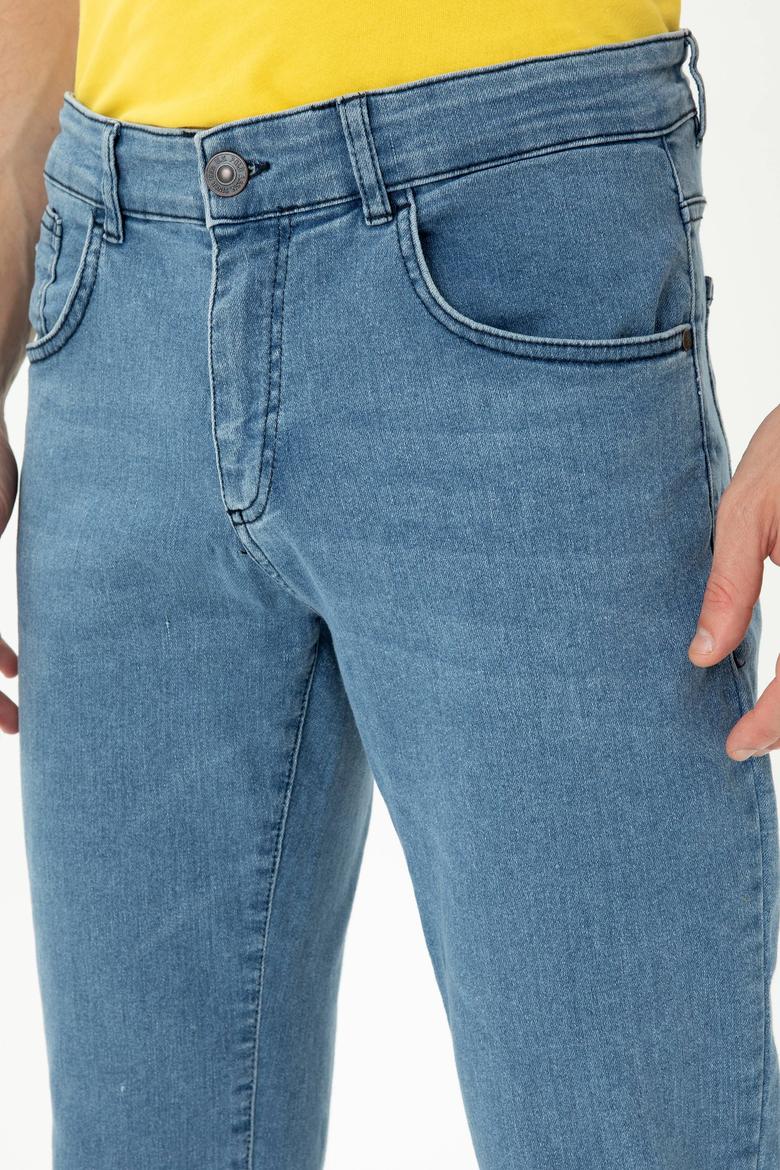 Erkek Mavi Slim Fit Jean Pantolon - 50277491056