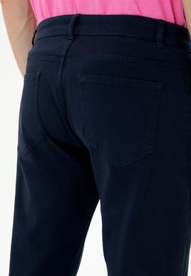 Erkek Lacivert Kanvas Pantolon - 50275532212