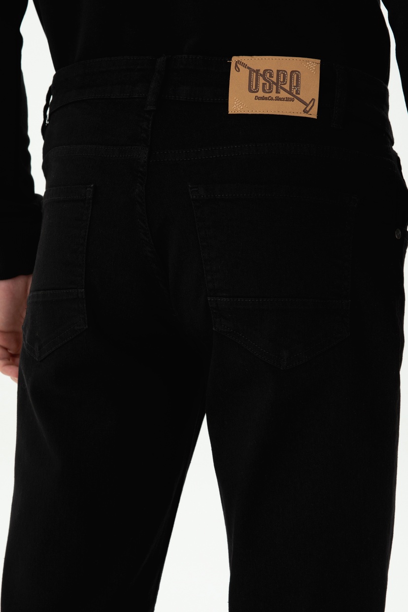Erkek Siyah Jean Pantolon