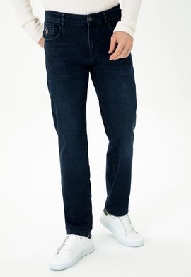 Erkek Koyu Mavi Jean Pantolon - 50277467002