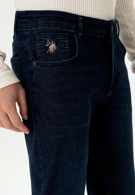 Erkek Koyu Mavi Jean Pantolon - 50277467002