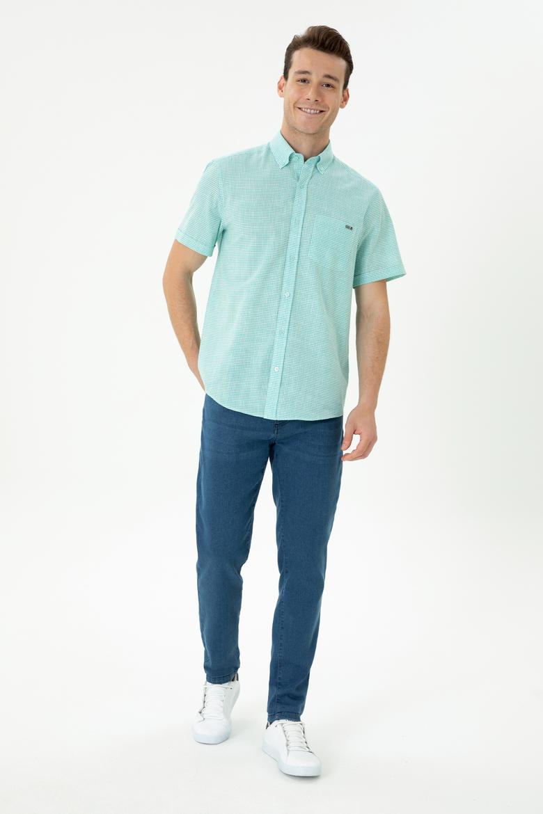 Erkek Mavi Jean Pantolon