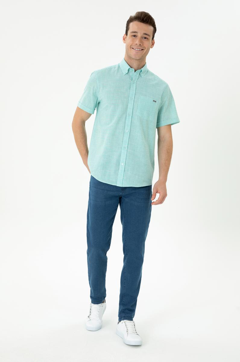 Erkek Mavi Jean Pantolon