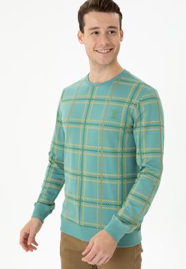 Erkek Mint Sweatshirt - 50270873017