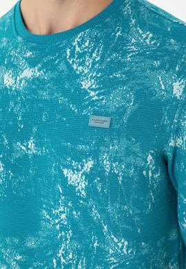 Erkek Petrol Sweatshirt - 50270842011