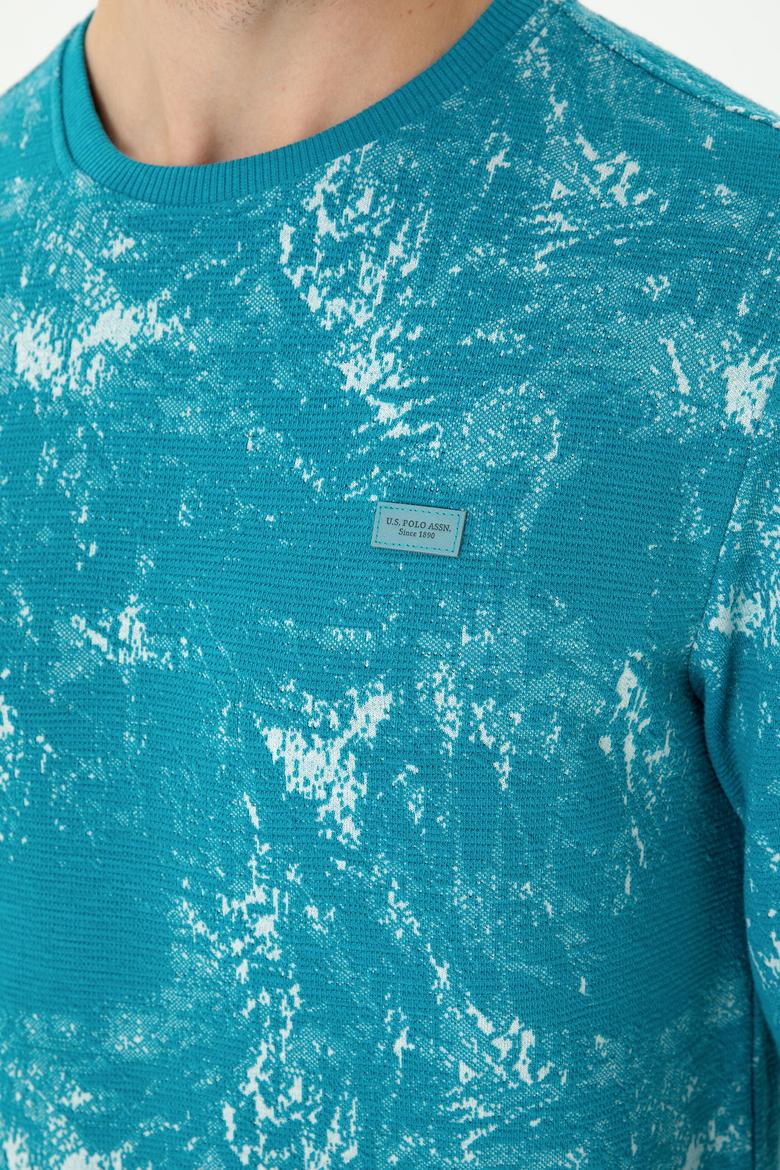 Erkek Petrol Sweatshirt - 50270842011