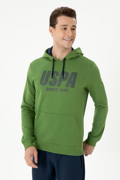 Erkek Yeşil Sweatshirt