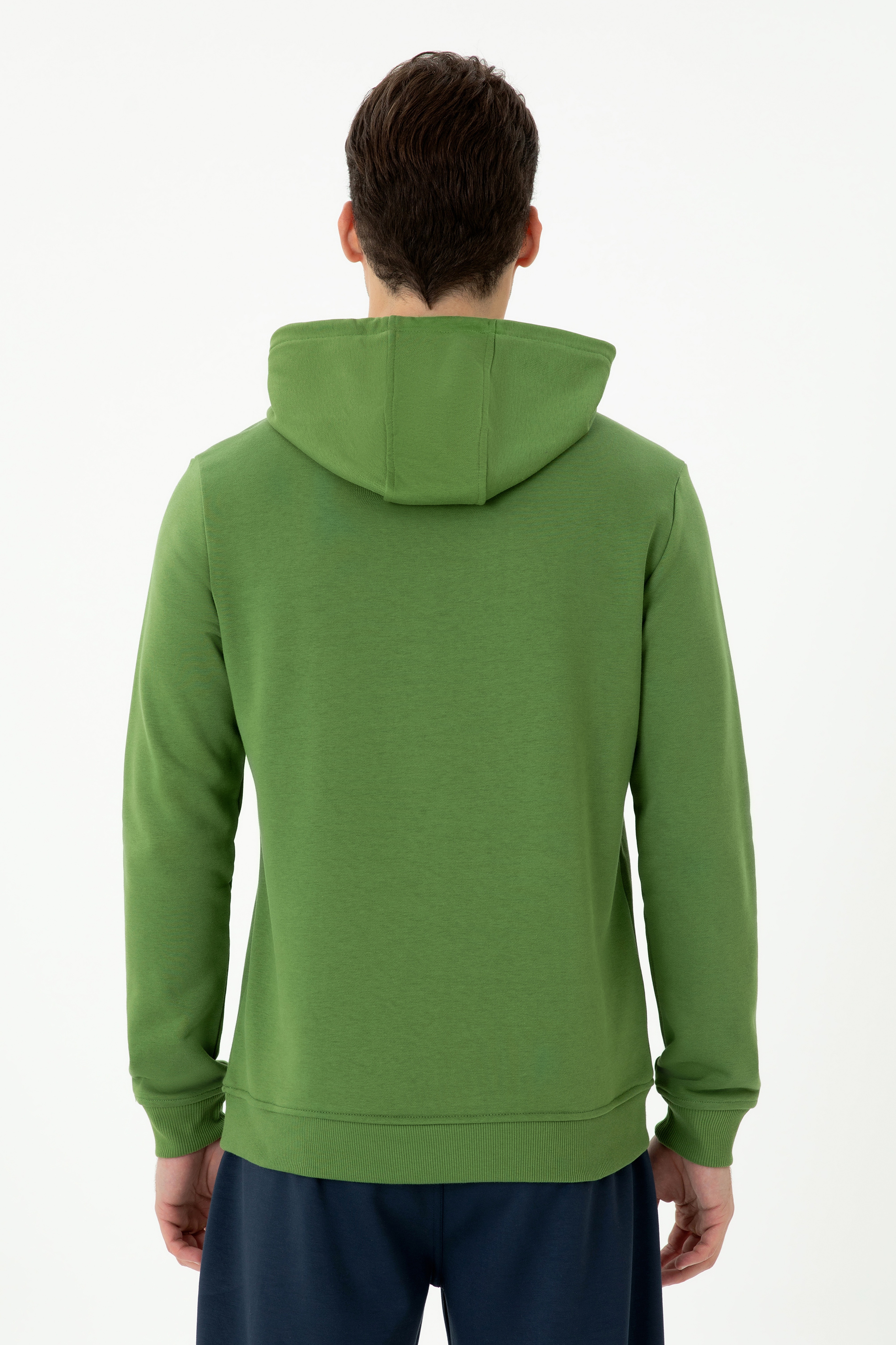 Erkek Yeşil Sweatshirt - Image 5