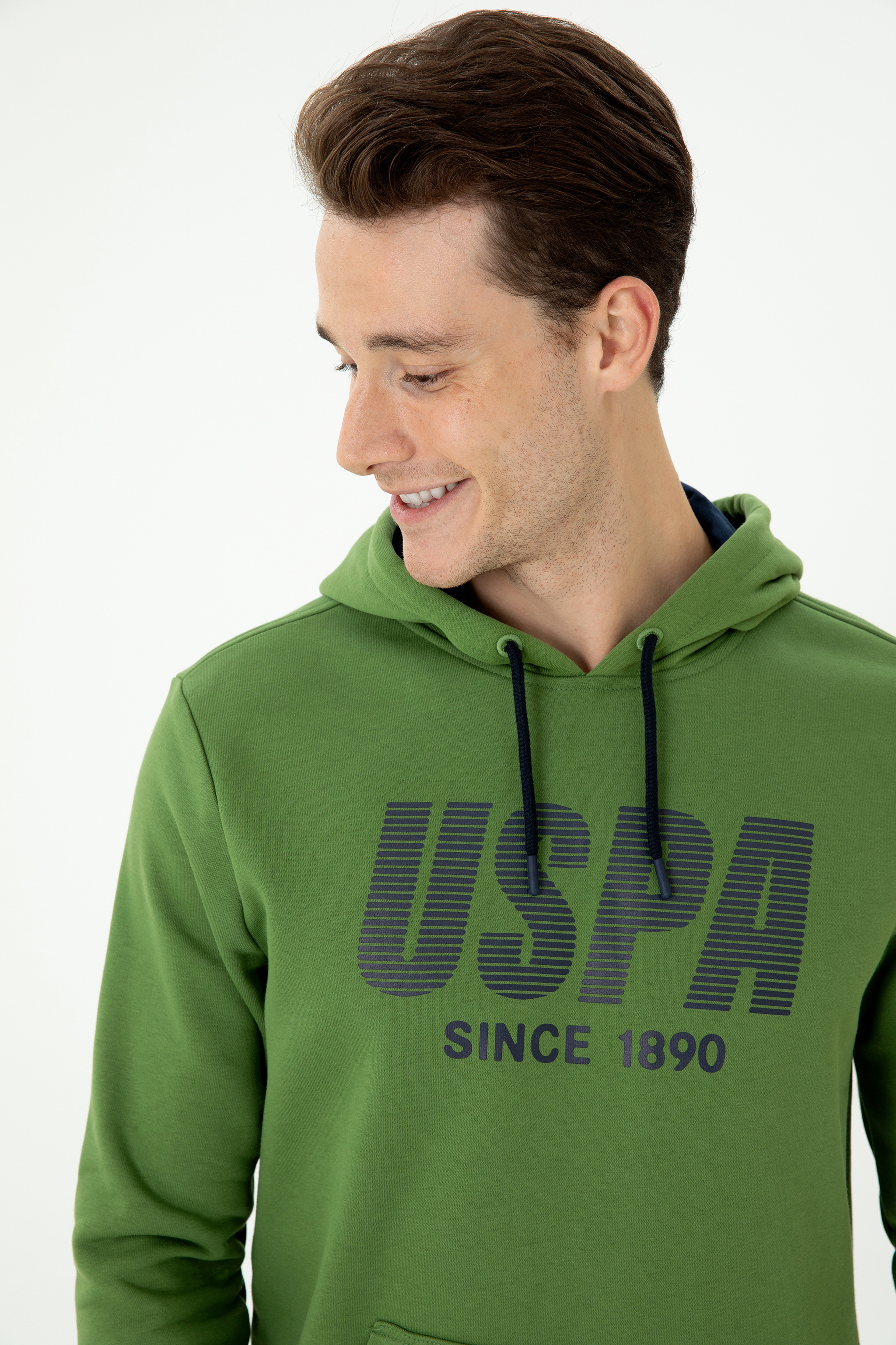Erkek Yeşil Sweatshirt - Image 2