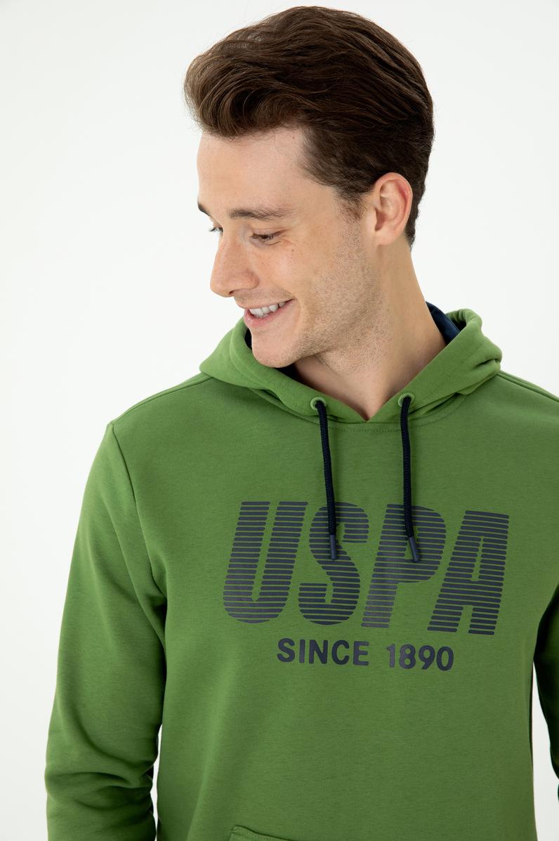 Erkek Yeşil Sweatshirt