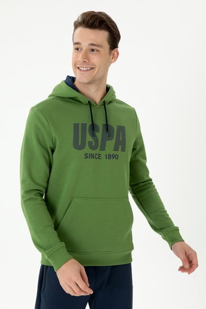 Erkek Yeşil Sweatshirt