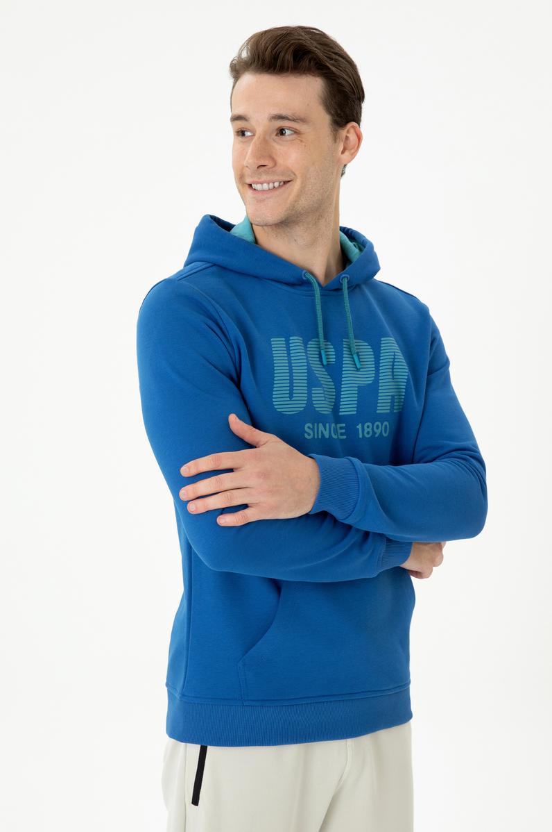 Erkek Saks Sweatshirt