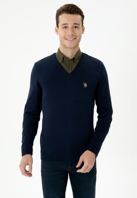 Erkek Lacivert Basic Kazak - 50269006008