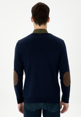 Erkek Lacivert Basic Kazak - 50269006008