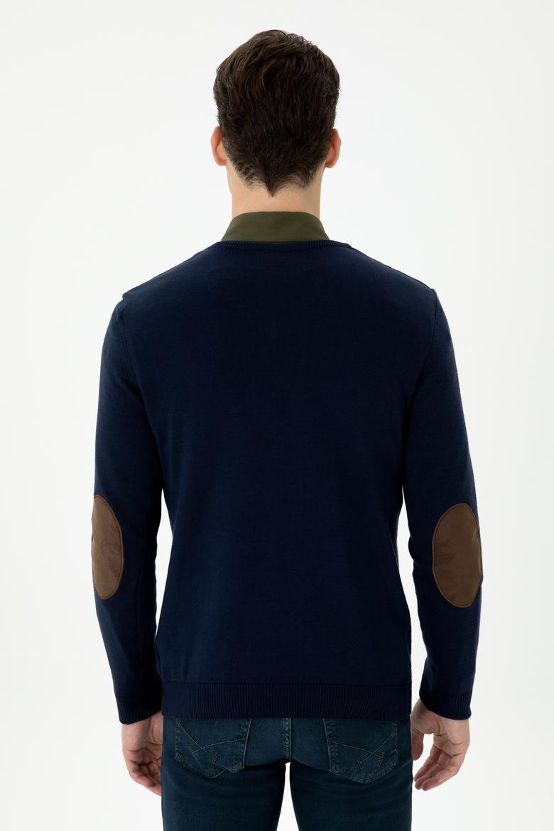 Erkek Lacivert Basic Kazak - 50269006008