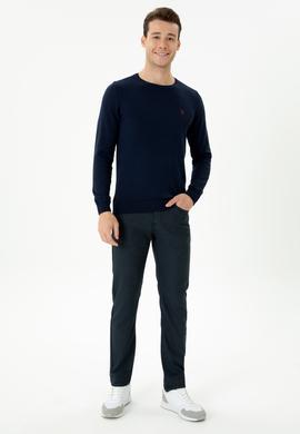 Erkek Lacivert Kanvas Pantolon - 50272259200