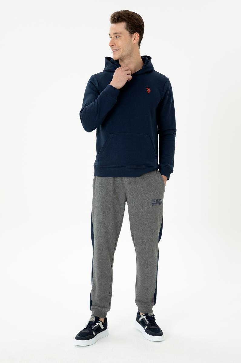 Erkek Antrasit Melanj Eşofman Altı