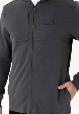 Erkek Antrasit Örme Hırka - 50276562037