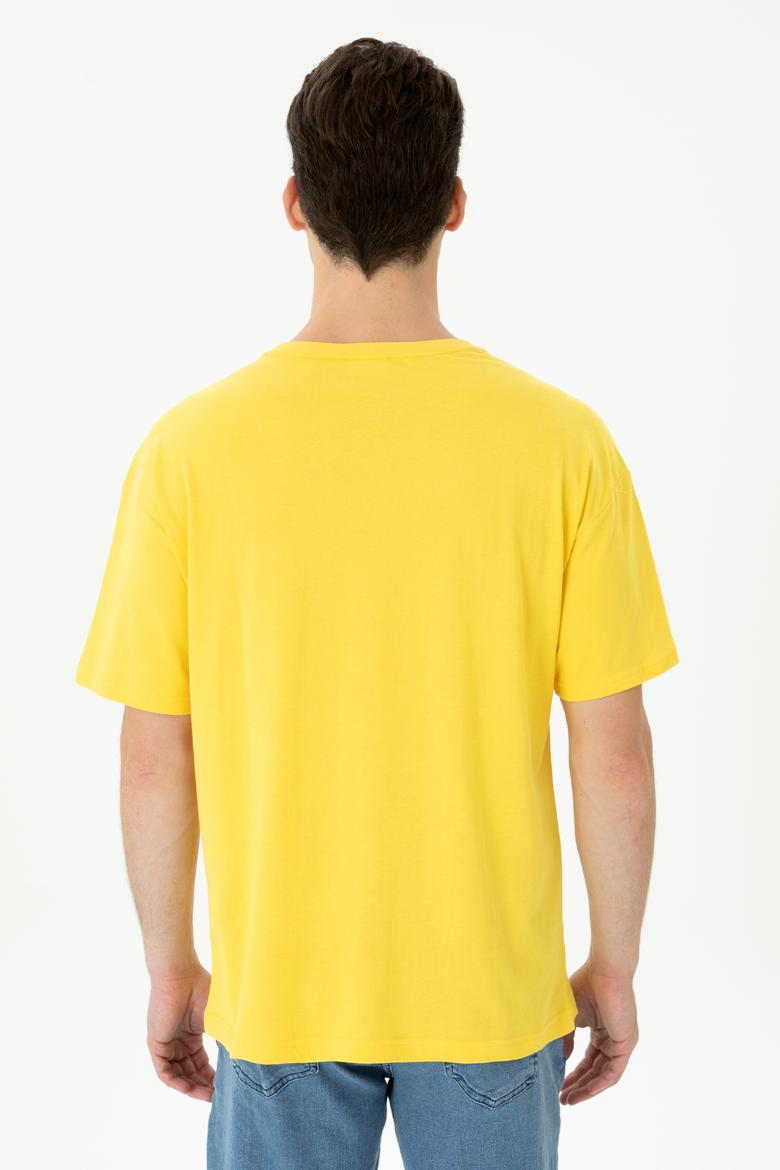 Erkek Sarı Tişört - 50263283034