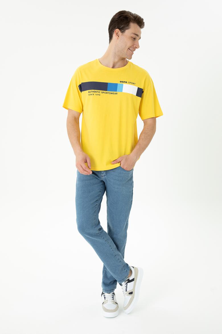 Erkek Sarı Tişört - 50263283034