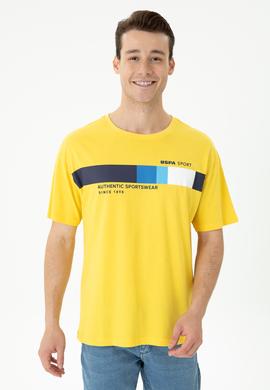 Erkek Sarı Tişört - 50263283034