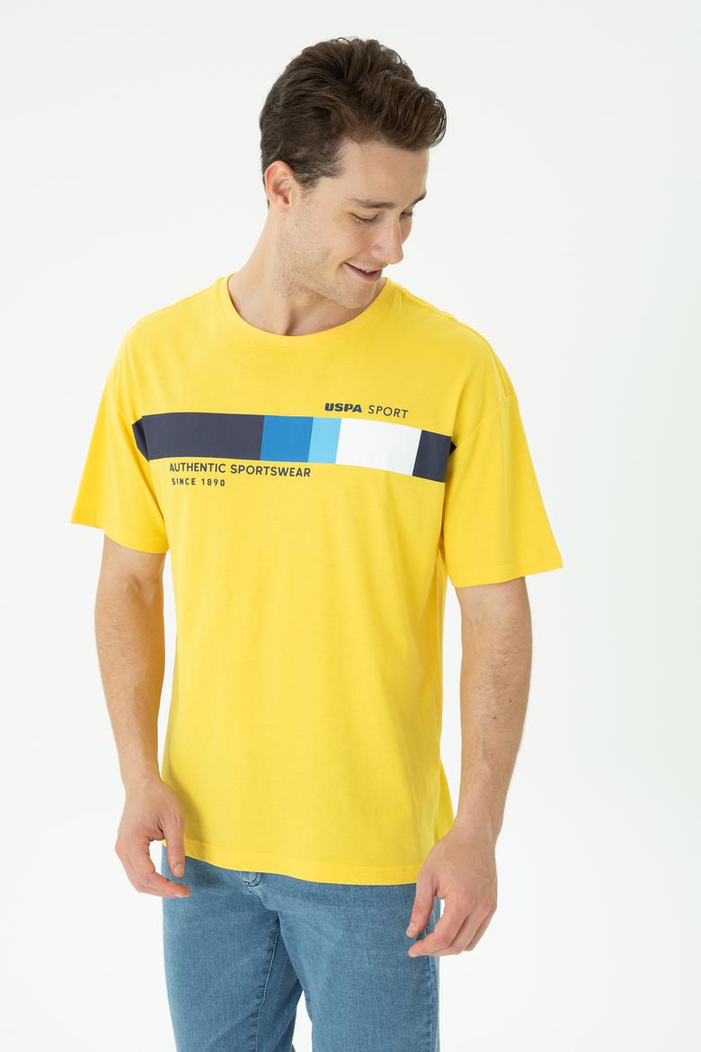 Erkek Sarı Tişört - 50263283034