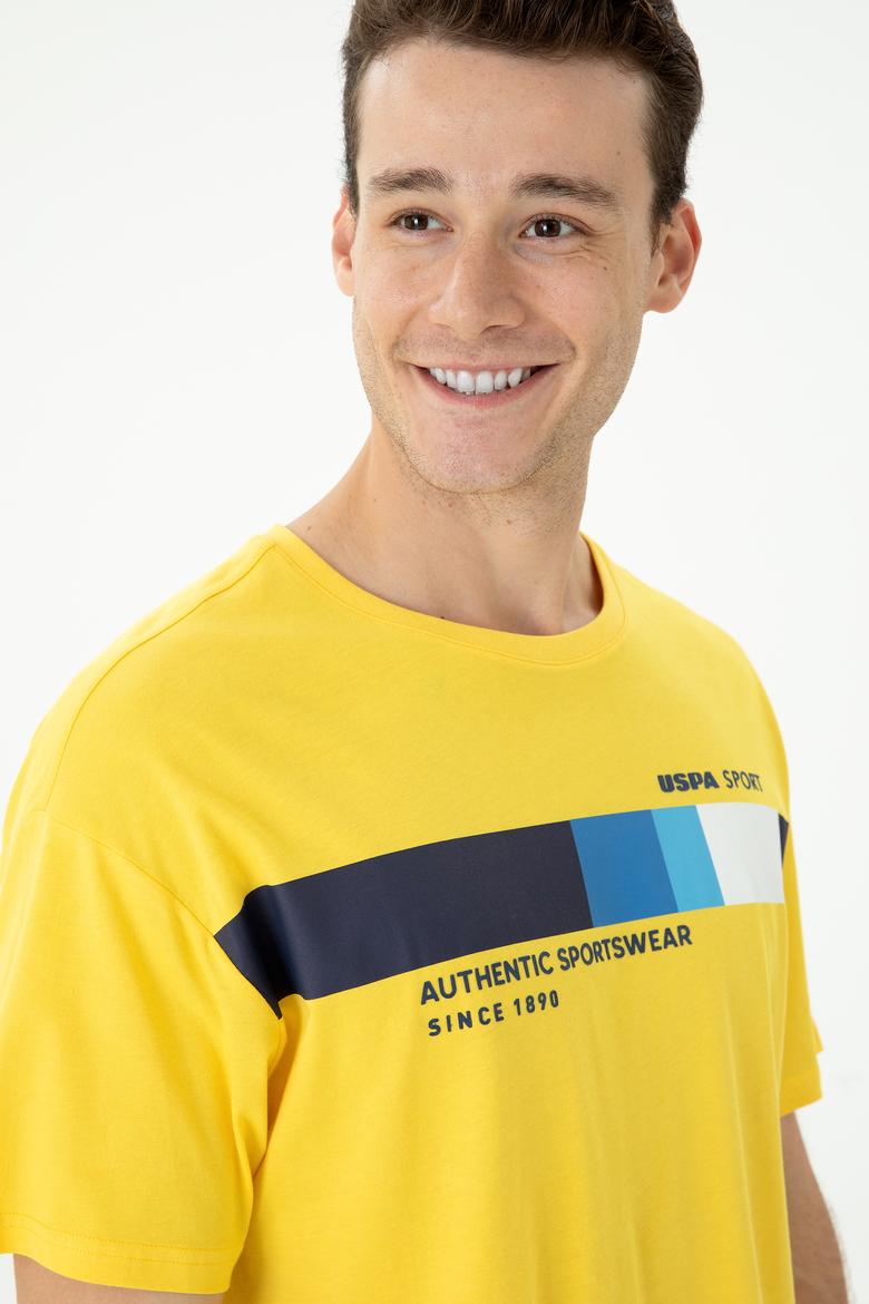 Erkek Sarı Tişört - 50263283034