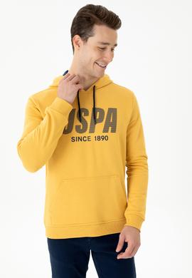 Erkek Hardal Sweatshirt - 50270760024