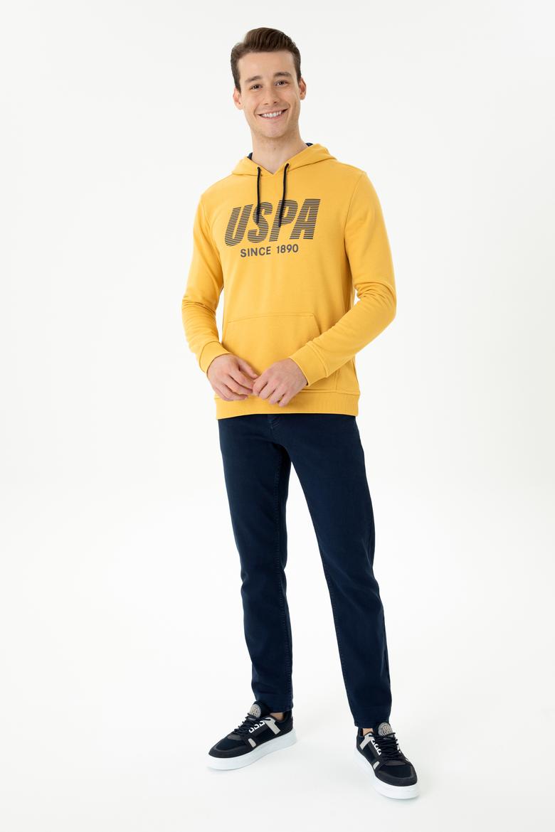 Erkek Hardal Sweatshirt - 50270760024