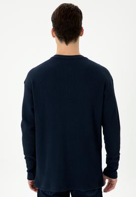 Erkek Lacivert Sweatshirt - 50270875001