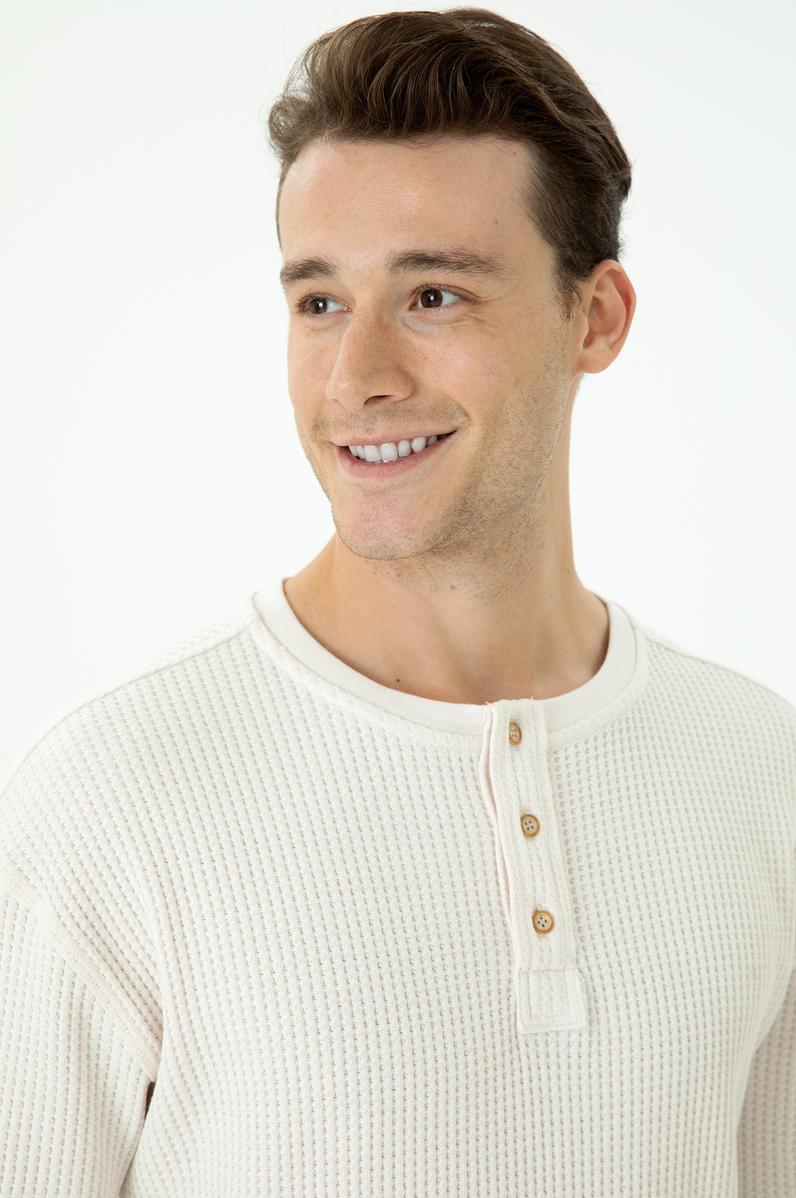 Erkek Taş Sweatshirt