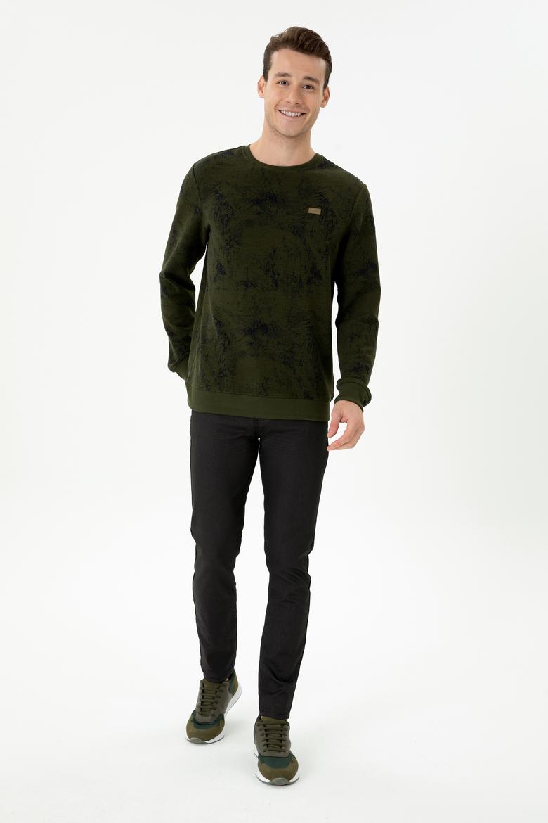 Erkek Haki Sweatshirt - 50270842021