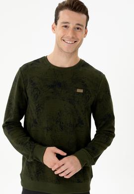 Erkek Haki Sweatshirt - 50270842021