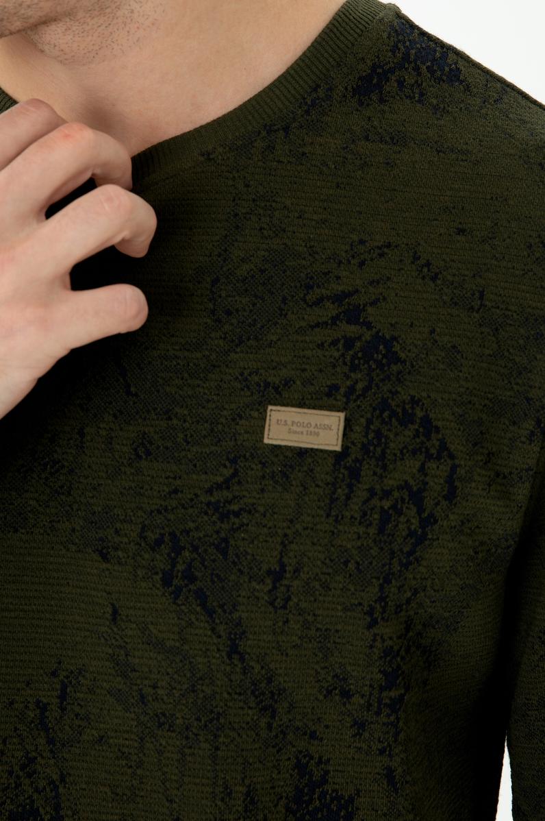 Erkek Haki Sweatshirt