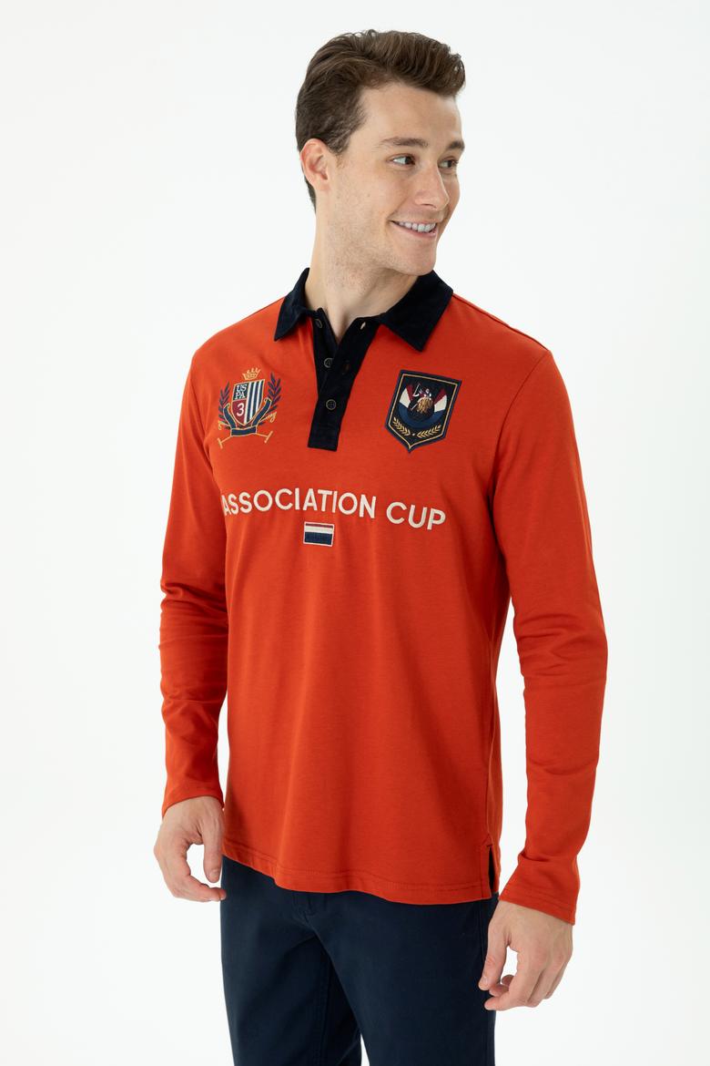 Erkek Kiremit Sweatshirt - 50270848009