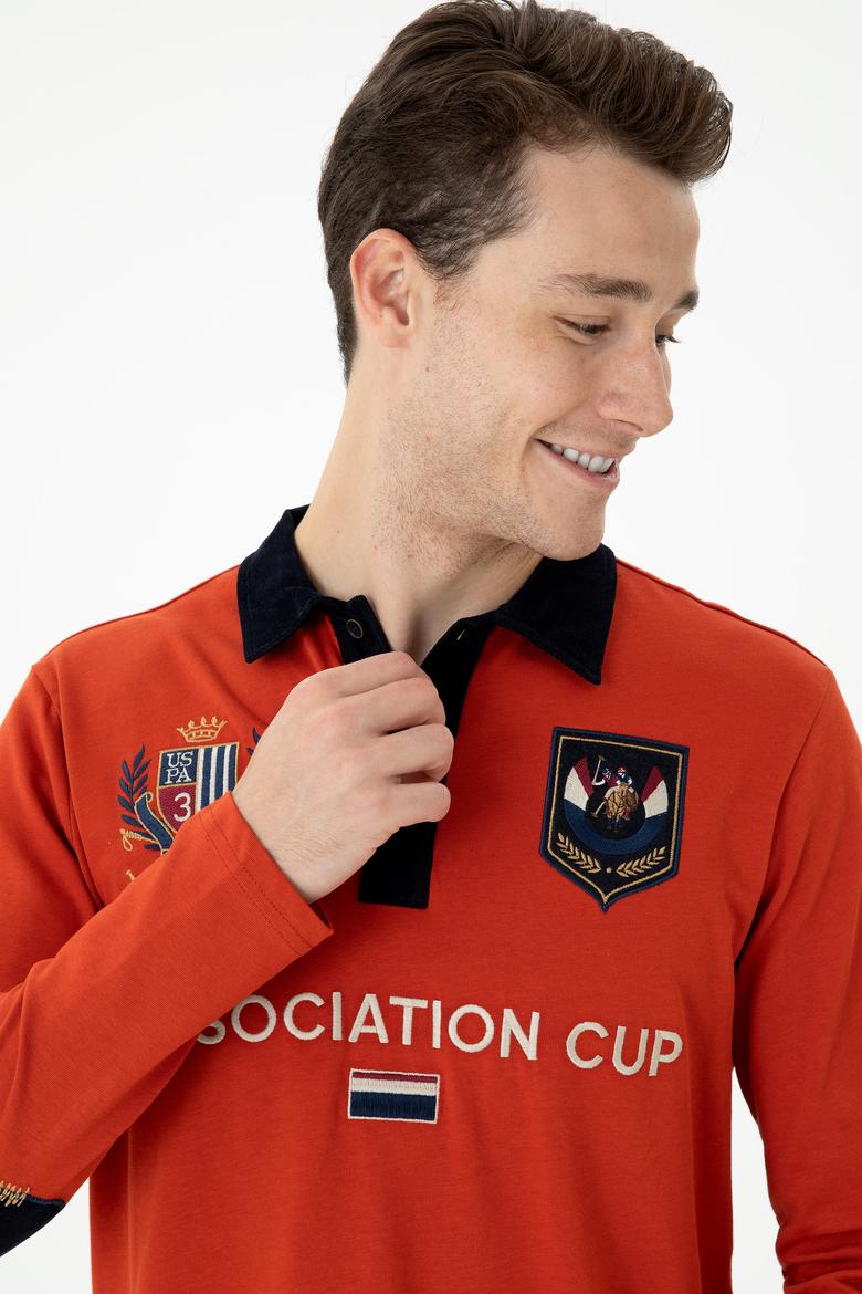 Erkek Kiremit Sweatshirt - 50270848009