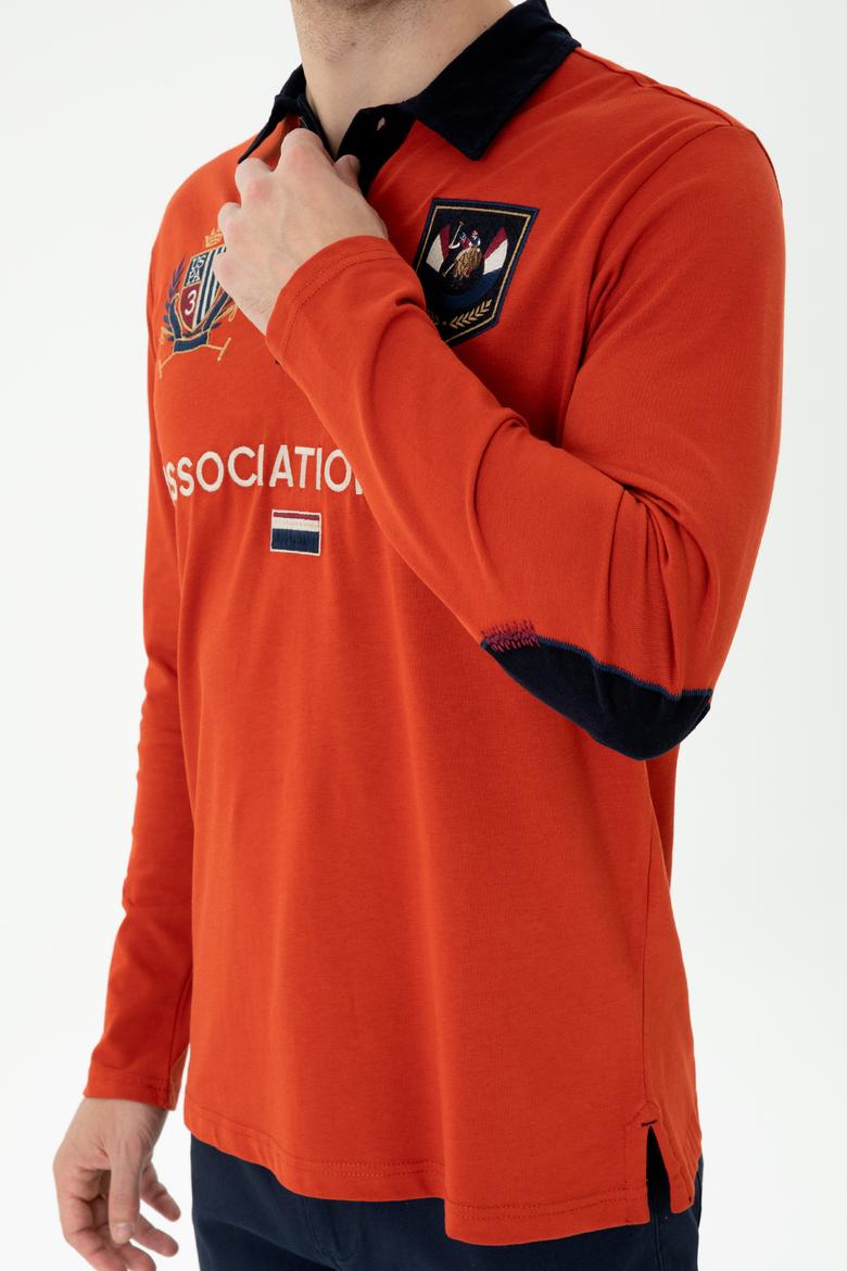 Erkek Kiremit Sweatshirt - 50270848009