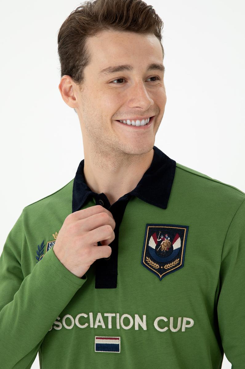 Erkek Yeşil Sweatshirt