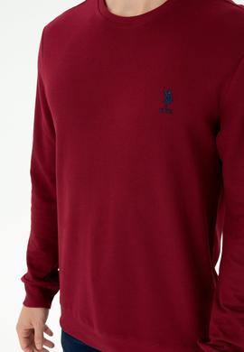 Erkek Bordo Sweatshirt - 50270882001
