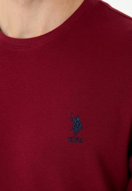 Erkek Bordo Sweatshirt - 50270882001
