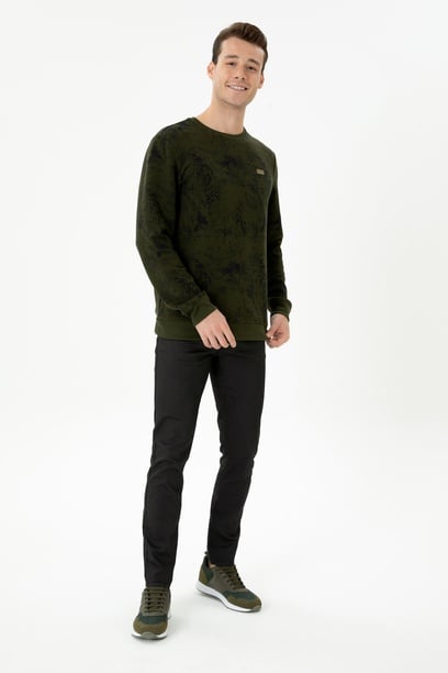 Erkek Siyah Jean Pantolon