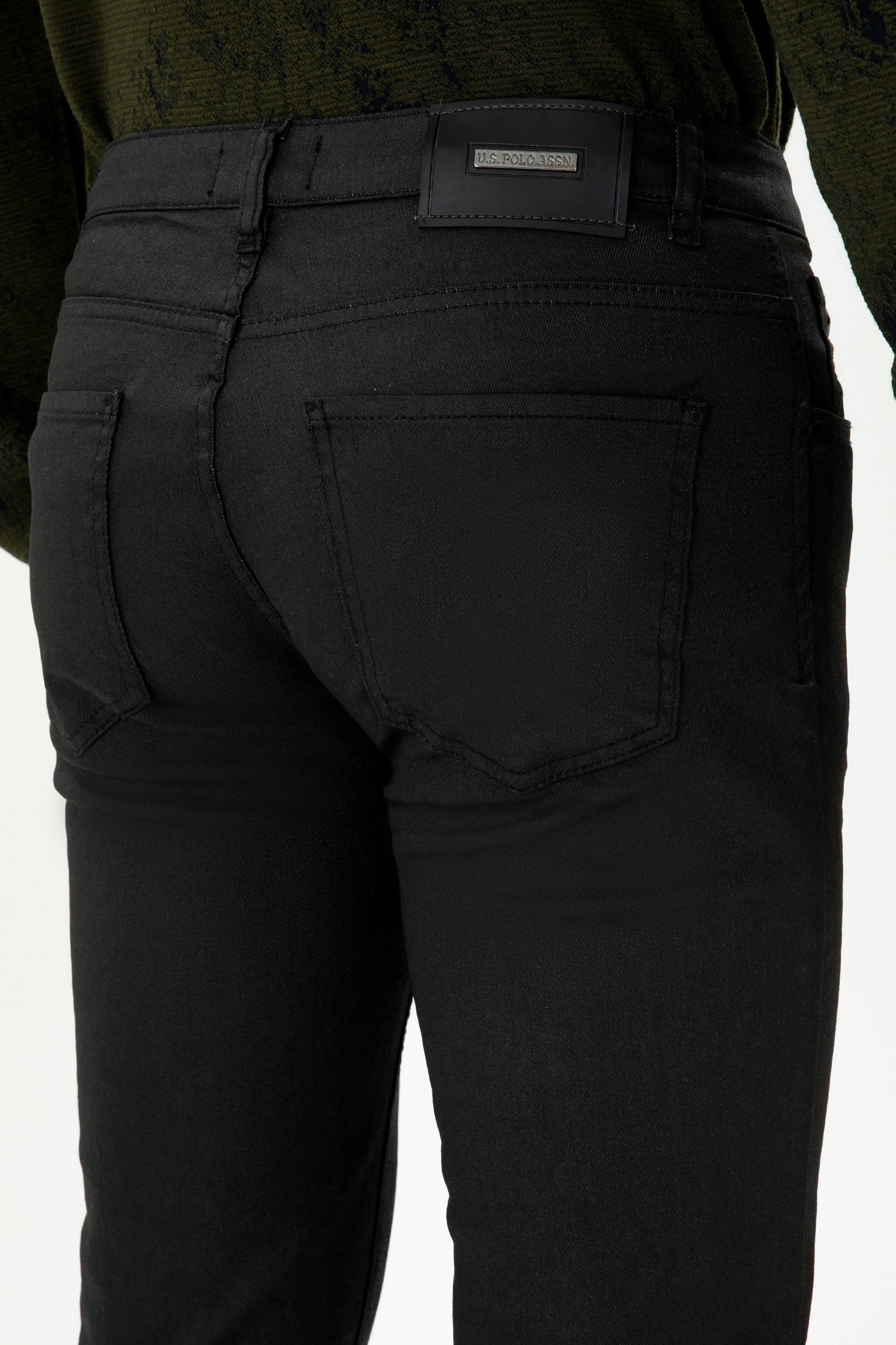 Erkek Siyah Jean Pantolon - Image 7