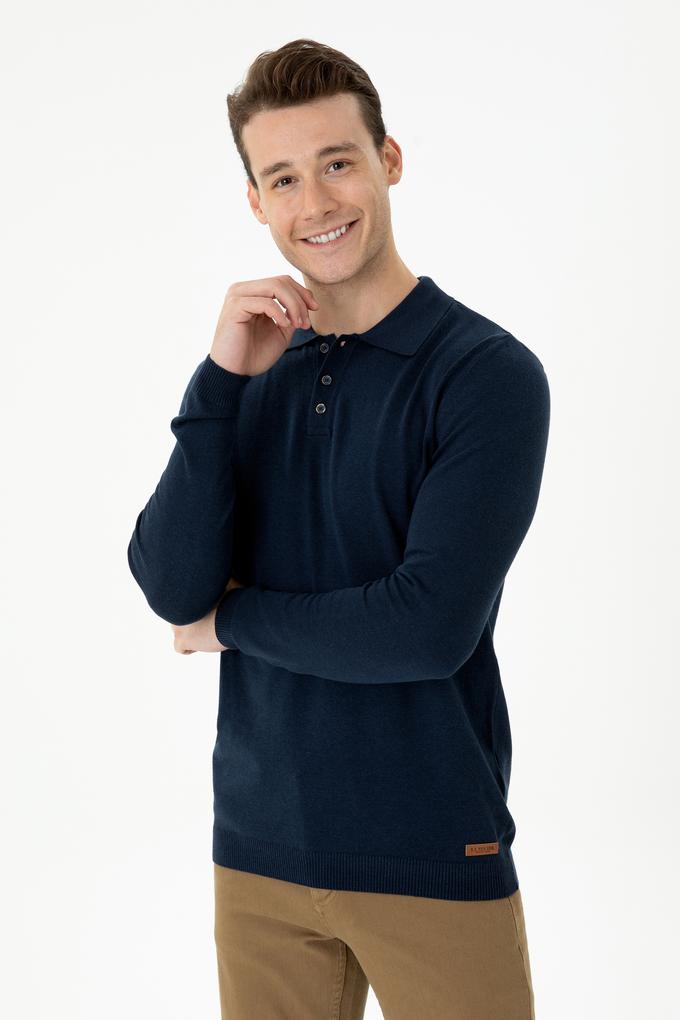 Erkek Lacivert Kazak