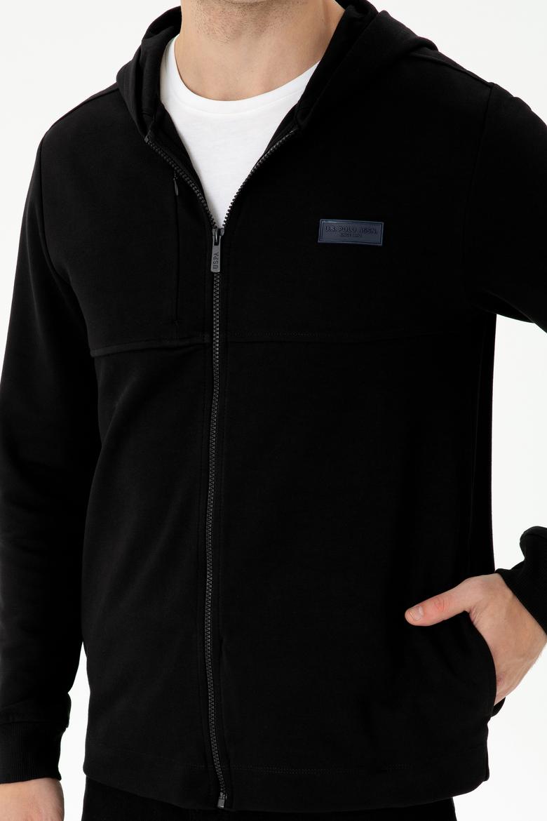 Erkek Siyah Örme Hırka - 50276562003